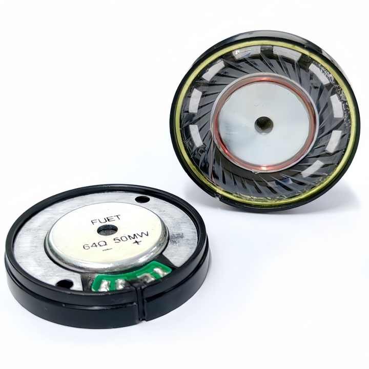 40MM Height 7.2MM Planar Magnetic Driver 64Ω High-resolution 20Hz-10kHz Low Distortion THD<5% 50mW Hi-Fi Headphone Speaker REACH